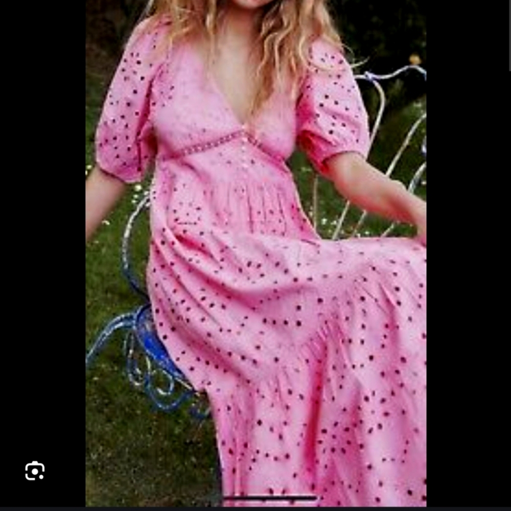 Women pink Barbie dress